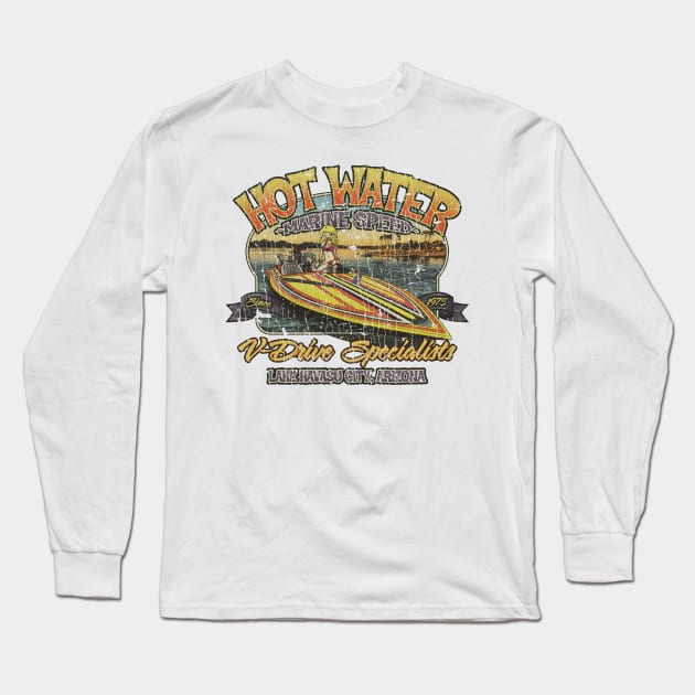 Hot Water Marine Speed 1975 Long Sleeve T-Shirt by JCD666